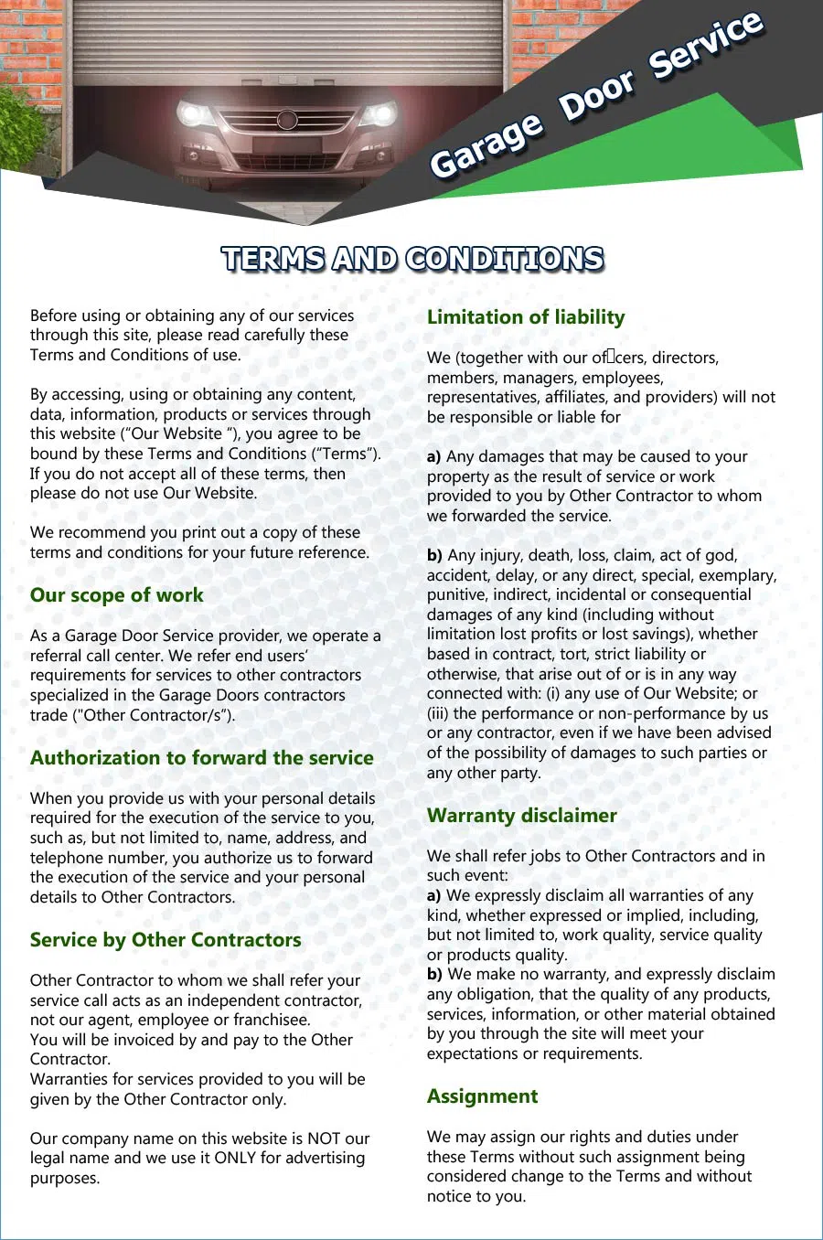 Galaxy Garage Door Service Simi Valley, CA 805-468-4037